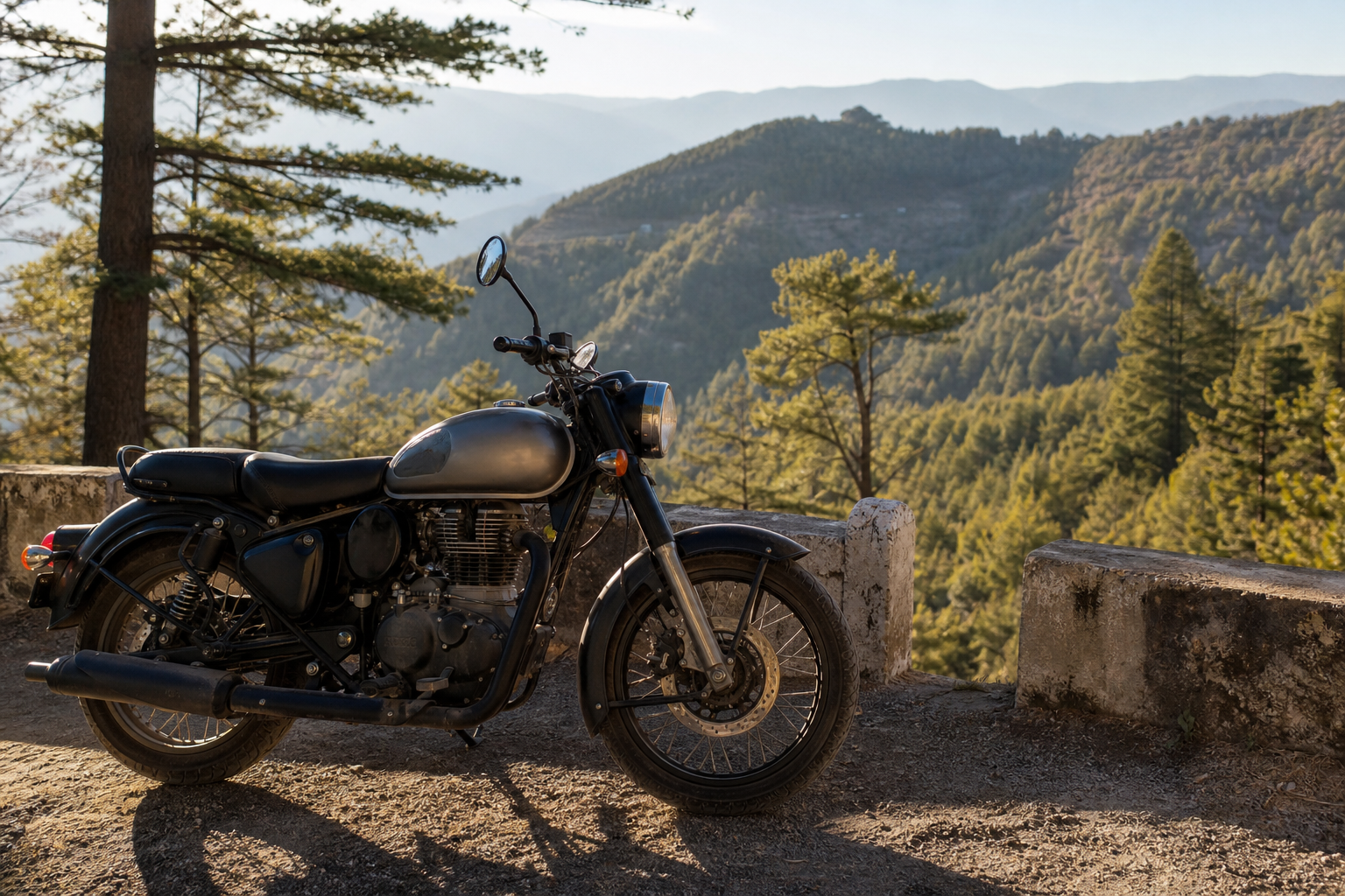 Royal Enfield Bullet 350 on rent in Dehradun - AroraCars