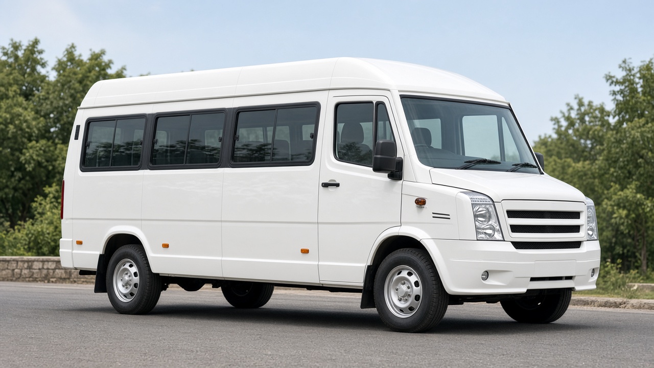 Tata Winger — Tempo Traveller rental in Dehradun (illustrative image)